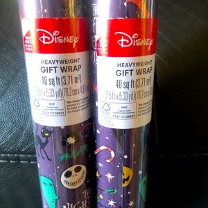 Nightmare before Christmas wrapping paper